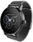 SMAWATCH SMA-09 Smart Fitness Tracker Orologio, Orologio da Polso 1.22 IPS Touchscreen Bluetooth Monitor Battito Cardiaco Smartwatch per iPhone iOS e Android Phone (Nero + Banda di Metallo)