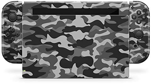 Skins4u Aufkleber Design Schutzfolie Vinyl Skin kompatibel mit Nintendo Switch Konsole & Controller Urban Camo Old