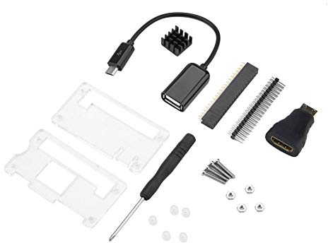 Bewinner Foundation Suite für Raspberry Pi Zero W/Zero, 1 Set x Foundation Suite Kit Zubehör für Raspberry Pi Zero W/Zero