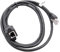 vhbw Cable de extensión Ethernet LAN, extensión Cat6, clavija macho a hembra RJ45, 1.5m, para montaje en panel negro