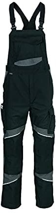 KÜBLER Workwear | KÜBLER ACTIVIQ cotton+ Arbeitslatzhose | schwarz/anthrazit | Größe 60