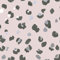 Exclusive Leopard Print Wallpaper Animal Spots Grey Metallic Black White