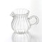 vajillas Glass Milk Jug, Jarabe Dispensador Jar, Leche espumejea Pitcher for el café Cappuccino Latte jugo del fabricante salsera