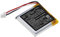 TECHTEK Batteries Compatible avec [JBL] Tune 510BT remplace 02-553-3494, pour 603028