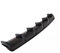 Auto ABS/Kohlefase Stoßstange Lippe Diffusor, Für Mercedes-Benz E-Class W211 W212 W213 E200 Heckspoiler Splitter Anti Crash Kratzfest Styling ZubehöR,A/Gloss Black
