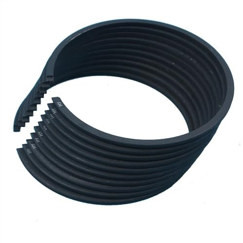 QASULER KOLBENRING, for DOLMAR Sachs 133 SUPER 133S 2-TAKT-KETTENSÄGENZYLINDER-MONTAGESATZ I-GUSSEISEN KOLBENRING MPN 133132040 Kolbenring für Rasenmäher(10 PCS)