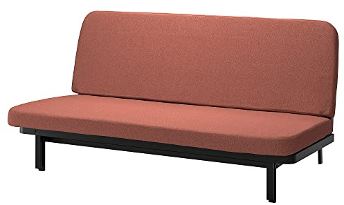 ProTuning NYHAMN 3-Sitzer Schlafsofa, mit Schaumstoffmatratze/Skartofta rot/braun