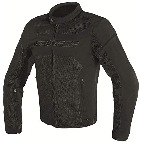 Dainese Herren 1735196_691_52 Motorradjacke , Schwarz/Schwarz/Schwarz , 52 EU