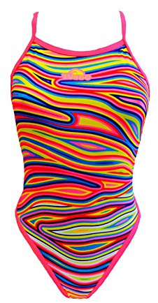 Turbo Damen Flow Bikini-Unterteile, Rose, XXX-Large