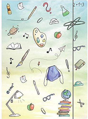 RNK Verlag Zeichnungsmappe Schooldoodle, DIN A4