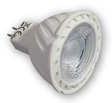 LICHT DISCOUNT LED Leuchtmittel 5,5W 12V MR16 GX5.3 GU5.3 warm weiß 380 Lumen