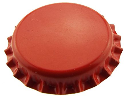RED HIGH SEAL BEER BOTTLE CROWN CAPS(PACK OF 100)