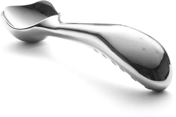 Midnight Scoop Cuillère à glace en acier inoxydable pour crème glacée dure (lavable au lave-vaisselle)