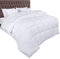 Utopia Bedding Bettdecke 155 x 220 cm, Ganzjahresdecke 370 GSM Füllung, atmungsaktive Schlafdecke, Steppdecke, Super Weiche Kuschelige (Weiß)