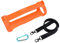 Colorful Für JBL Charge 4 Bluetooth Lautsprecher Schutzhülle, Lautsprecher Silikon Tragetasche Hülle Case Schutz mit Karabiner und Schultergurtfür JBL Charge 4 Bluetooth Lautsprecher (Orange)