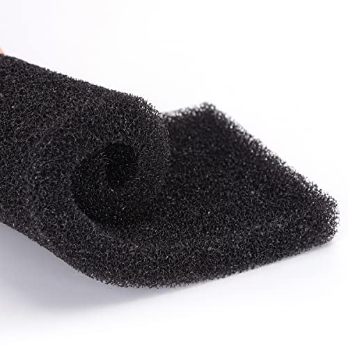 Nobleza - Éponge de Filtrante Biochimique, L32*W12* H2CM, Épaississante au Charbon Actif d'aquarium,Filtre Coton pour Aquariophilie