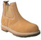 Groundwork GR20 New Mens Steel Toe-Cap Safety Work Twin Gusset Pull-On Dealer Boots Sizes 6-13 (Honey, 10 UK, numeric_10)