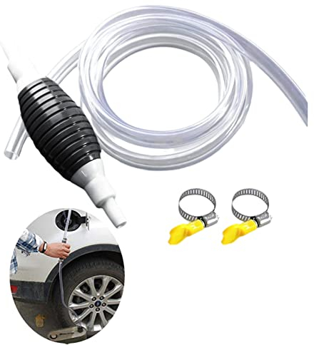 Aopukidor Multifunction Liquid Sucker,Car Fuel Tank Sucker, Flow Siphon Hand Pump, Manual Siphon Pump for Gas Gasoline Petrol Diesel Oil Liquid