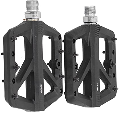 Nylon-Plattformpedale, Selbstschmierendes Lager, Hochfestes Stahlmaterial, Fahrradpedal für GC002 für Mountain Road Baike für die Meisten Fahrräder