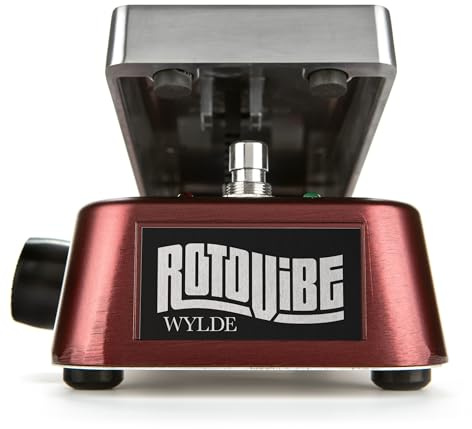 DUNLOP Wylde Audio Rotovibe Chorus/Vibrato, Chorus/Vibrato-Pedal, mit Slider, Intensitäts-, Geschwindigkeits- und Effektregler Rotierender Lautsprecher MDU WA357