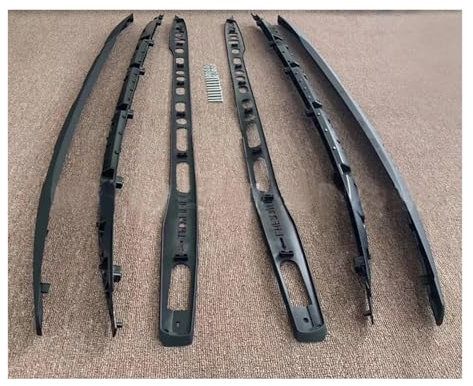 Dachträger Querstange Für Ford Für Ecosport 2013 2014 2015 2016 2017 2018 2019 2020 2021 2022 2023 2024 OE Modell Gepäck Bar Dach Schiene Dach Rack Schraube Befestigung Relingträger Dachträger(Black c