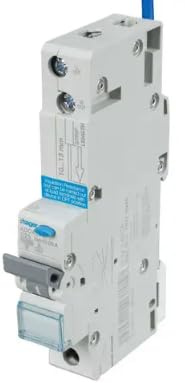 Hager ADC425U 25A Single Pole 1 Module C Curve 10kA 30mA Type A RCBO