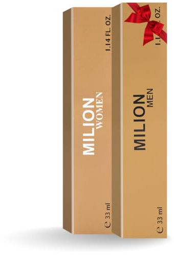 Parfüm Duo Set - Duft Spray für Paare – Parfum Geschenk für Partner zum Valentinstag - das Dupe für Herren & Damen – 33ml Flakon (Mio)