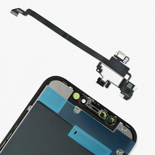 Cavo Flex Sensore Prossimita Microfono Compatibile con iPhone XR (A1984) | A2105, A2106, A2108 Speaker auricolare, sensore luce ambientale e cavo flessibile