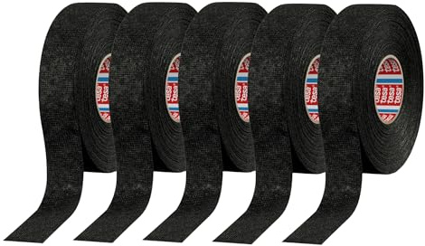 5 Rolls Tesa Most Advanced High Heat Harness Tape 51036 Mercedes, BMW, Audi, VW