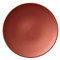 Villeroy & Boch Manufacture Glow Piatto da Dessert Coupe, Porcellana Premium, Rosso, 21 cm