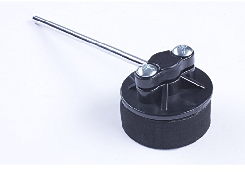 Fame Cajon Beater, Bass Drum Schlägel, Gummi und Metall, Geeignet für BassDrum und Cajon, Weiche Oberfläche, Warmer Klang, 19cm Länge, 55mm Kopfdurchmesser