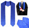 KEELYY Abschluss Stola Blau 61'' Satin Schärpe Graduation Decorations Abschlussfeier Zubehör Priester Chor Stola Erwachsene Unisex