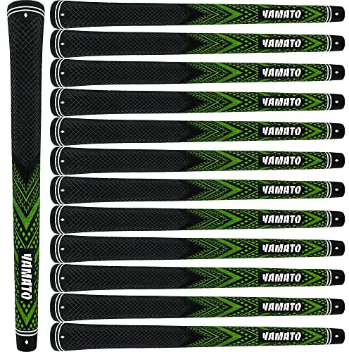 Yamato Innovative Golfgriffe, mittelgroß/Standardgröße, 13 Stück, Golfschlägergriffe, wetterfeste feste Kontrolle und leistungsstarke Griffe