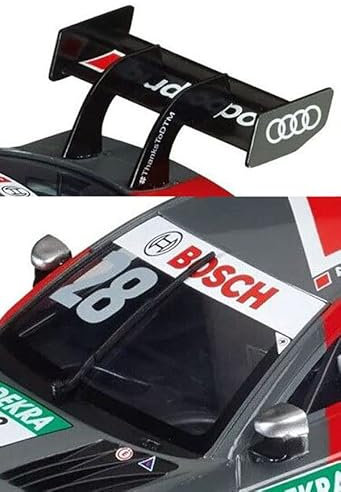 Carrera Digital124 Heckspoiler/Kleinteile für das Modell Audi RS 5 DTM L.Duval, No.28 23933
