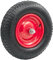 STI Ruota 4.8/4.00-8 Ø 390mm Gomma Pneumatica per Carriola compreso asse 150mm x 20mm
