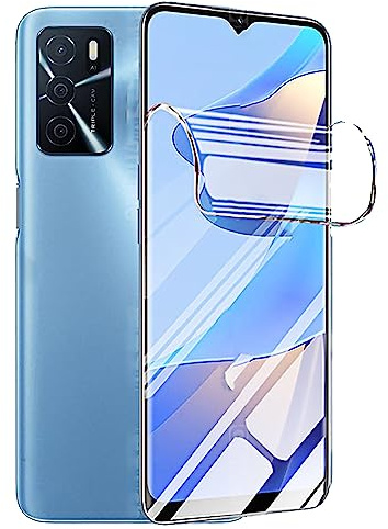 2 Pack Hidrogel Protector de Pantalla para Oppo A16/A16s/ A54s /A15/A15s | Película Hidrogel de alta Sensibilidad, Película TPU Autorreparable, Protección Anti-Arañazos