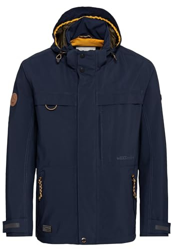 camel active Herren teXXXactive Jacke mit Abnehmbarer Kapuze