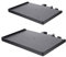 PartyKindom Sound Card Holder Trays Mic Stand Trays for Phones Picks Capos for Stage Office