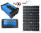 Risegun Kit Placa Solar con Placa E Inversor, Placa Solar 220V, Kit Solar AutóNomo Completo 220V, para Cargar El Coche, Fuente de AlimentacióN Externa