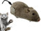 Ristyur Katzenspielzeug Maus beweglich | Aufziehbare Plüschmaus, Katzenspielzeug, interessantes Katzenspielzeug, dekoratives Kätzchen, Stofftier, interaktives Spaßzubehör für Haustiere