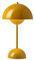 MeYuxg Pilz Lampe, Flowerpot Lampe mit 3 Helligkeitsmodi, Led Tischleuchte Kabellos, Tischlampe Pilz, Tischlampe Kabellos Dimmbar, Akku Tischlampe Aufladbar für Schlafzimmer, Büro, Restaurants (Gelb)