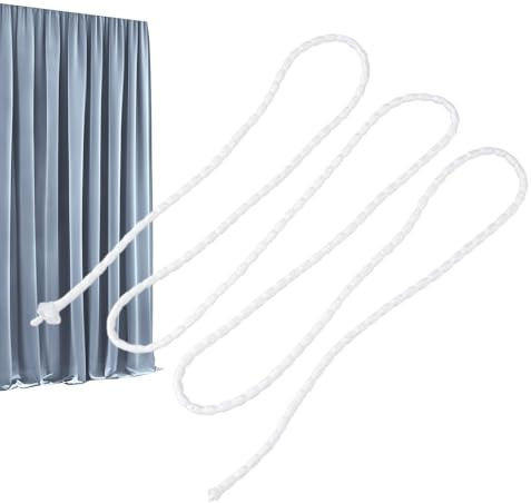 Bleigewichtetes Gardinenband, für Vorhänge, Blei, für Vorhänge | gewichtete Draperieschnur aus Blei für Stoffe und Vorhänge mit 33 Füßen, leichte Vorhänge, Metallkabel