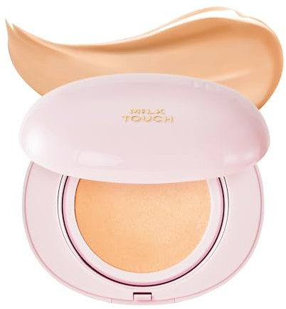 Milktouch Milky Glow Cushion Foundation | Zum Befüllen zu Weihnachten | Viral Korean Cushion | Kristallhaut | Rostfrei, langanhaltend, knitterfrei, feuchtigkeitsspendend