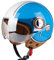 Vintage Motorrad Jethelme, Open Face Helm Vintage Roller Helm für Damen Herren, ECE 22.06 Zertifiziert Retro Elektrischer Halbhelm mit Sonnenblende Vespa, Jet-Helm für Cruiser