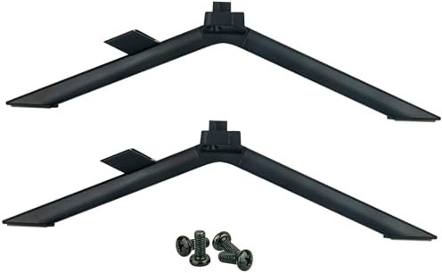 TV Stand Legs Table Top Holder Compatible with Hisense 65 Class U6H Series Quantum ULED 4K ULED Smart Google TV Model 65U6H 65A66GUA, TV Stand Mount for 55-Inch Hisense TV 65U6H, 65U6H Television Leg