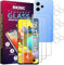 RKINC Verre Trempé pour Xiaomi Redmi 12 4G/5G avec Caméra Protecteur [Lot de 3 + 3] Film Protection écran, Dureté 9H 0,33 mm HD Glass [Garantie à vie][sans Bulles d'air][Résistant aux rayures]