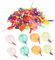 NESTINGHO 200 Stück Musikalische Blow Outs Ballons Pfeifen Kinder Blowouts Krachmacher Ballon