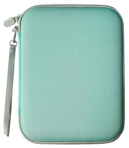 Koomduk Card Case Card Holder Compatible with Yoto Card 80 Pockets Card Binder Box with Zipper Folder for 2.3 * 3.4 inch Mini Audiobook Cards (Green)