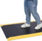 Verdickte Industrie-Matte, Anti-Ermüdungsmatte, 30 x 60 cm dick, weich, ergonomisch, strapazierfähig, Diamantplatte, Arbeitsmatte, rutschfest, Industriequalität, Stehmatte, schwarz, 30 x 60 cm