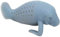 Amazleer Cute Animal Infuseur à thé pour tasse Motif lamantin amusant pour thé en vrac Boule à thé en silicone pour les amateurs de thé (lamantin de mer)